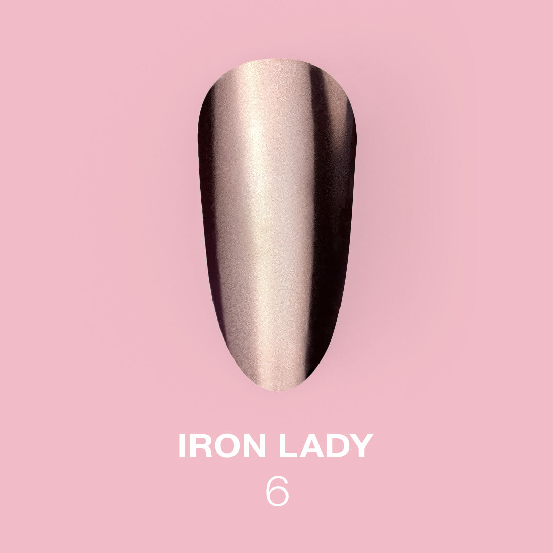 Iron Lady Nail Rub Set 6-teilig