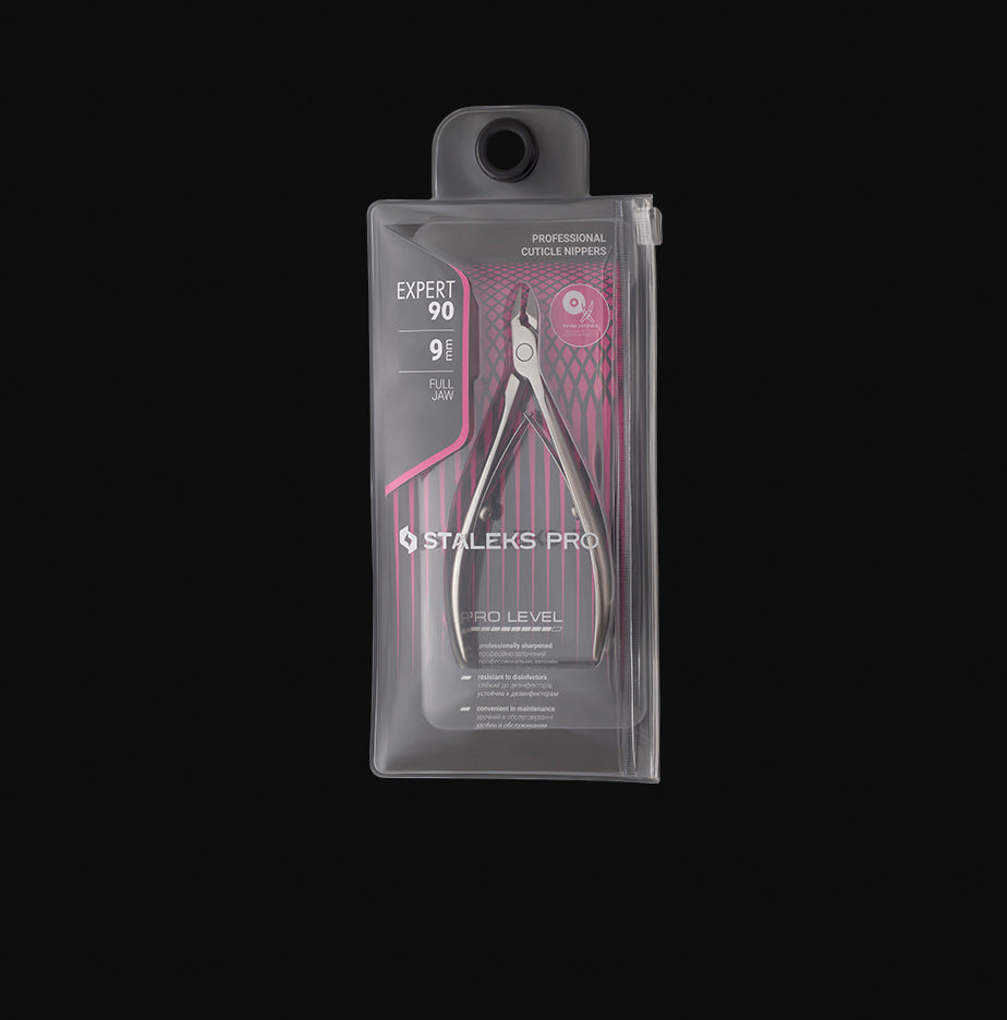 Professional cuticle nippers EXPERT 90 9 mm