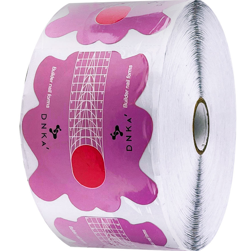 DNKa' “LONG” PAPER BUILDER NAIL FORMS, 500 pcs