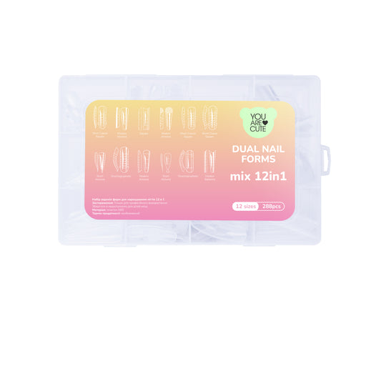 Dual nail form 12 in 1 You are cute