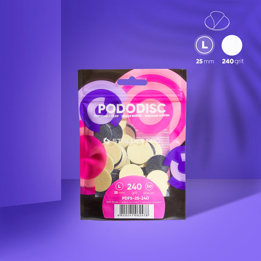 Ersatzfeilen Für Pedikür-Scheibe PODODISC STALEKS PRO L (50 Stück) 240 grid