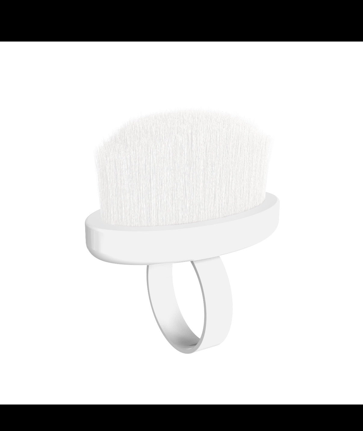 Manicure brush EXPERT 03 for dust removal mini 10 pcs
