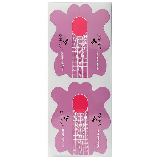 DNKa' “LONG” PAPER BUILDER NAIL FORMS, 100 pcs