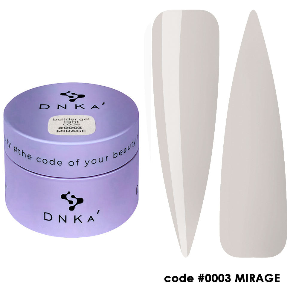 DNKa' Builder Gel Light #0003 Mirage 30 ml