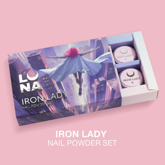 Iron Lady Nail Rub Set 6-teilig